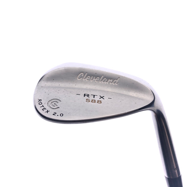 Used Cleveland 588 RTX Satin Chrome Lob Wedge / 60.0 Degrees / Wedge Flex