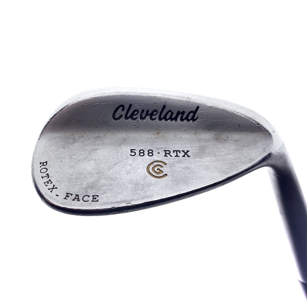 Used Cleveland 588 RTX Satin Chrome Lob Wedge / 60.0 Degrees / Wedge Flex