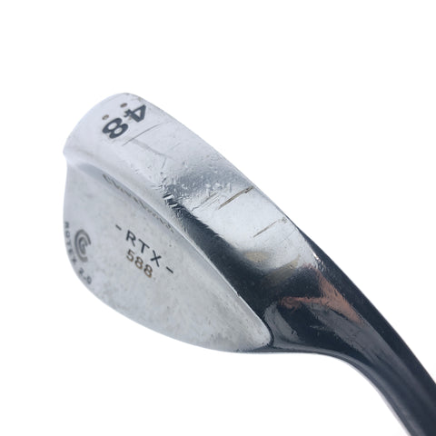 Used Cleveland 588 RTX Satin Chrome Pitching Wedge / 48 Degrees / Wedge Flex