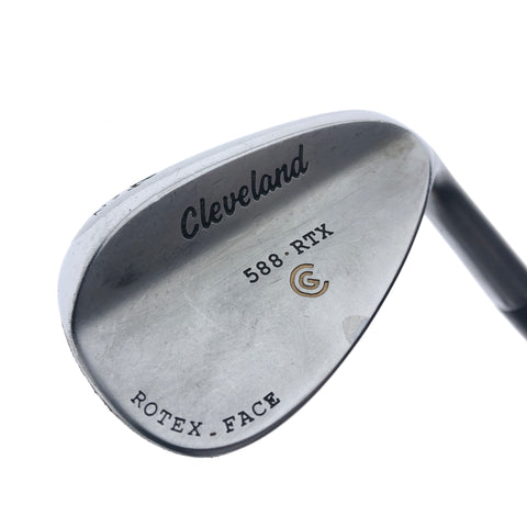 Used Cleveland 588 RTX Satin Chrome Sand Wedge / 54.0 Degrees / Wedge Flex