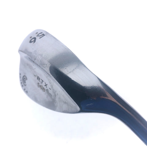 Used Cleveland 588 RTX Satin Chrome Sand Wedge / 56.0 Degrees / Wedge Flex