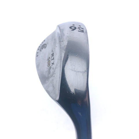 Used Cleveland 588 RTX Satin Chrome Sand Wedge / 56.0 Degrees / Wedge Flex