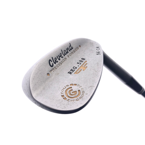 Used Cleveland 588 Satin 2012 Sand Wedge / 56.0 Degrees / Wedge Flex