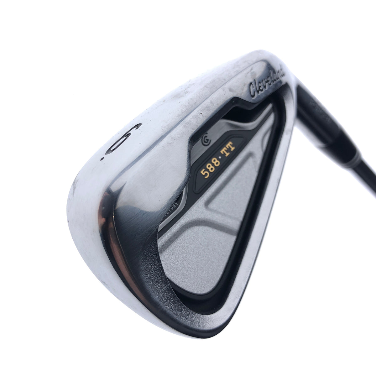 Used Cleveland 588 TT 6 Iron / 27.0 Degrees / Stiff Flex