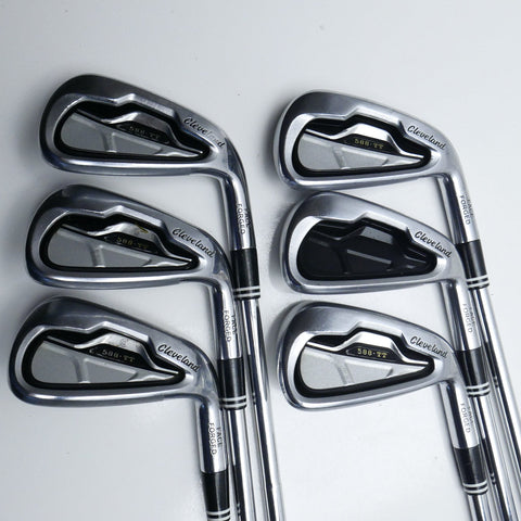 Used Cleveland 588 TT Iron Set / 5 - PW / Stiff Flex