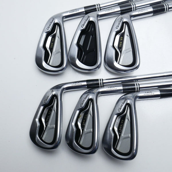 Used Cleveland 588 TT Iron Set / 5 - PW / Stiff Flex