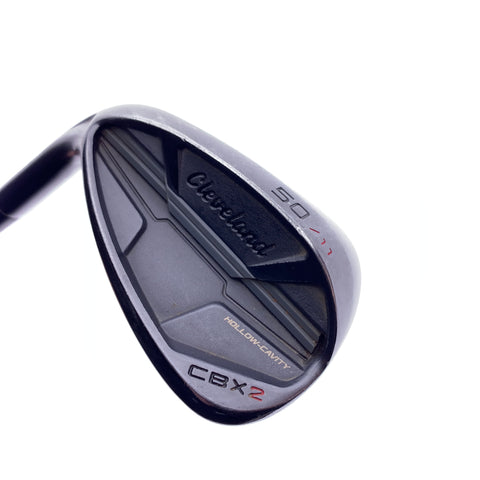 Used Cleveland CBX 2 Black Satin Gap Wedge / 50.0 Deg / Wedge Flex / Left-Handed