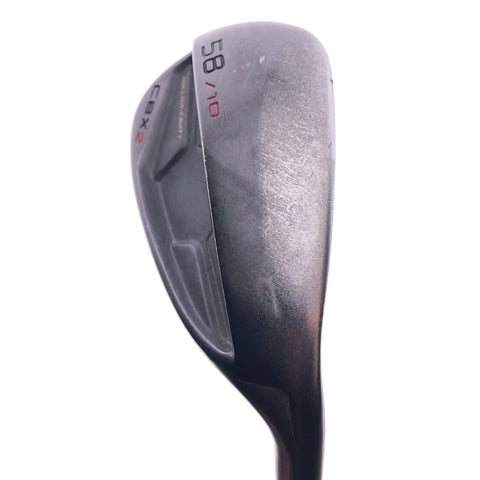 Used Cleveland CBX 2 Black Satin Lob Wedge / 58.0 Degrees / Wedge Flex