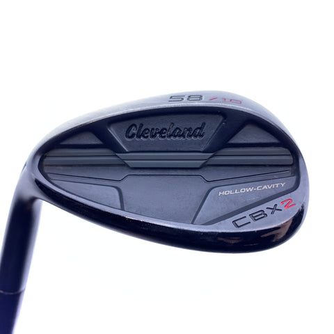 Used Cleveland CBX 2 Black Satin Lob Wedge / 58.0 Degrees / Wedge Flex / Left-H
