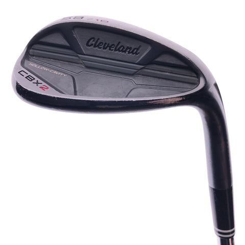 Used Cleveland CBX 2 Black Satin Lob Wedge / 58.0 Degrees / Wedge Flex