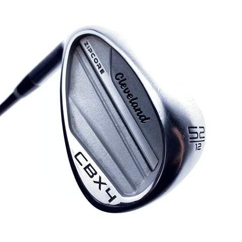 Used Cleveland CBX 4 ZipCore Tour Satin Gap Wedge/52.0 Degrees/Wedge Flex/L-H