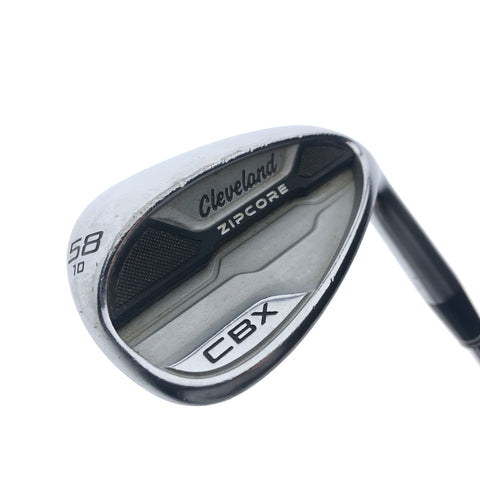 Used Cleveland CBX Lob Wedge / 58.0 Degrees / Wedge Flex
