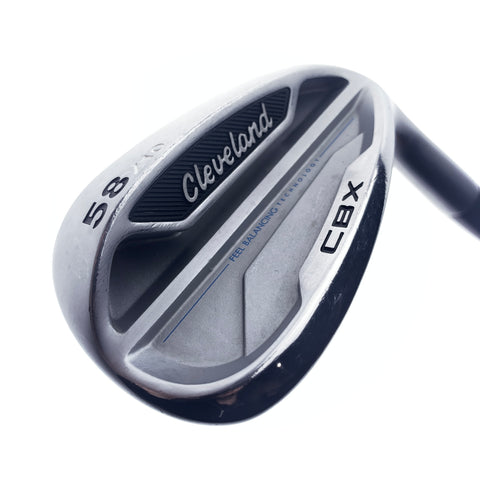 Used Cleveland CBX Lob Wedge / 58.0 Degrees / Wedge Flex