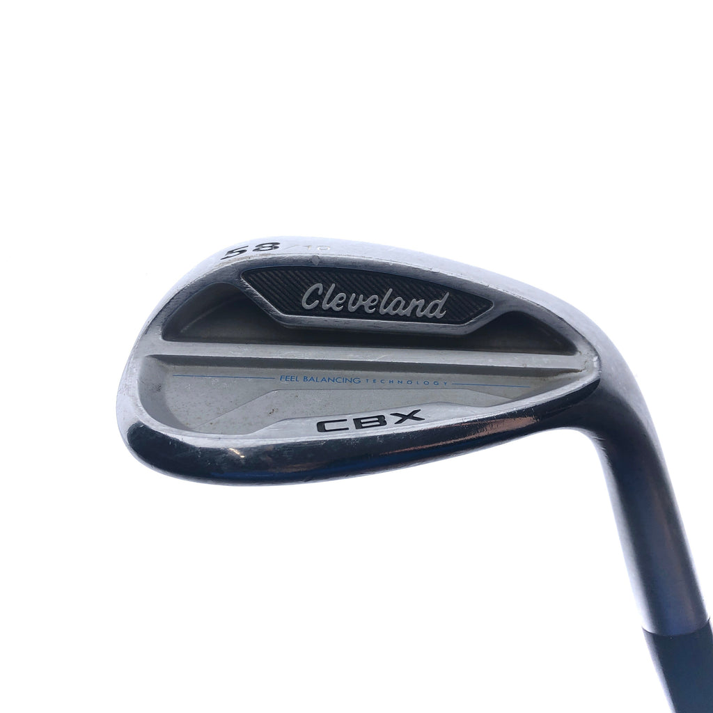 Used Cleveland CBX Lob Wedge / 58.0 Degrees / Wedge Flex