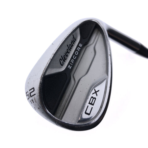 Used Cleveland CBX Zipcore Gap Wedge / 52.0 Degrees / Wedge Flex