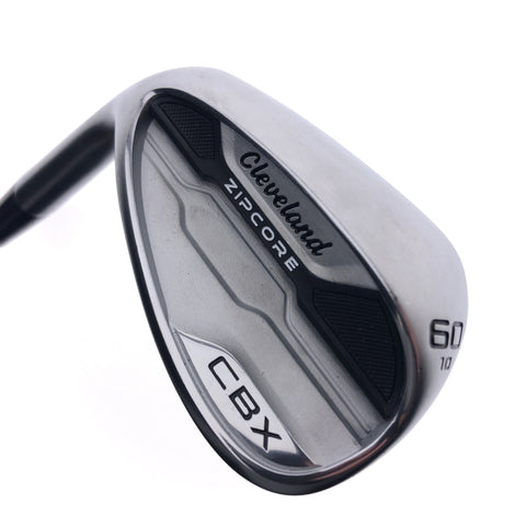 Used Cleveland CBX Zipcore Lob Wedge / 60.0 Degrees / Ladies Flex / Left-Handed