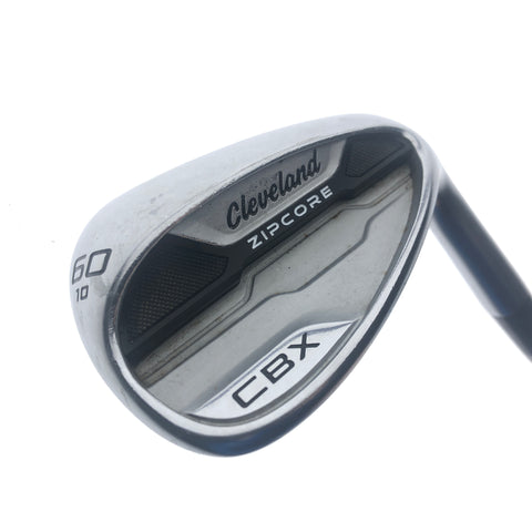 Used Cleveland CBX Zipcore Lob Wedge / 60.0 Degrees / Wedge Flex