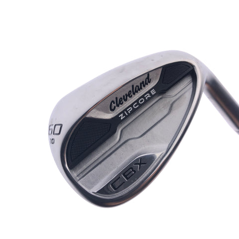 Used Cleveland CBX Zipcore Lob Wedge / 60.0 Degrees / Wedge Flex