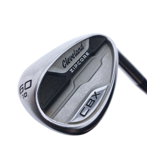 Used Cleveland CBX Zipcore Lob Wedge / 60.0 Degrees / Wedge Flex