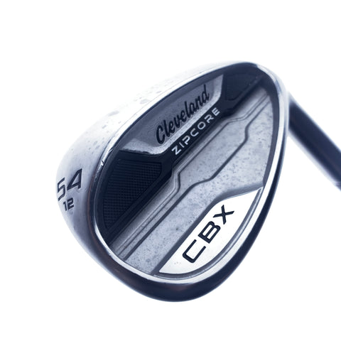 Used Cleveland CBX Zipcore Sand Wedge / 54.0 Degrees / Wedge Flex
