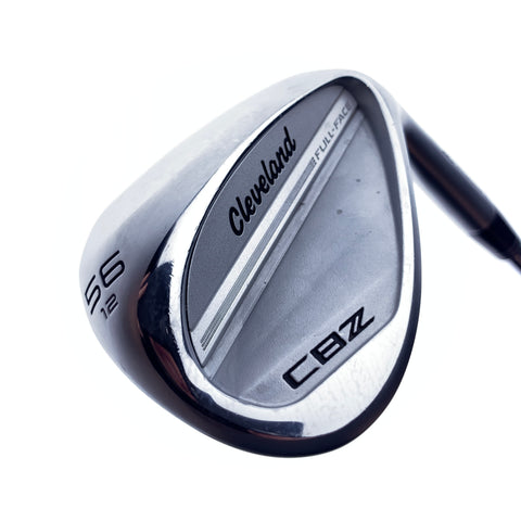Used Cleveland CBZ Full Face Chrom Sand Wedge / 56.0 Degrees / Wedge Flex