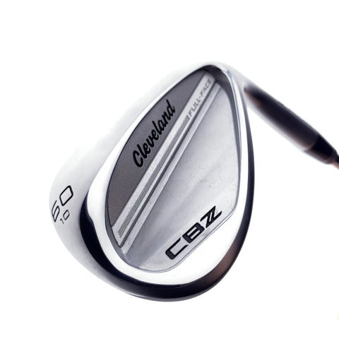 Used Cleveland CBZ Full Face Chrome Lob Wedge / 60.0 Degrees / Wedge Flex