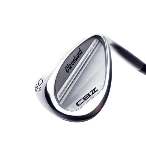 Used Cleveland CBZ Full Face Chrome Lob Wedge / 60.0 Degrees / Wedge Flex