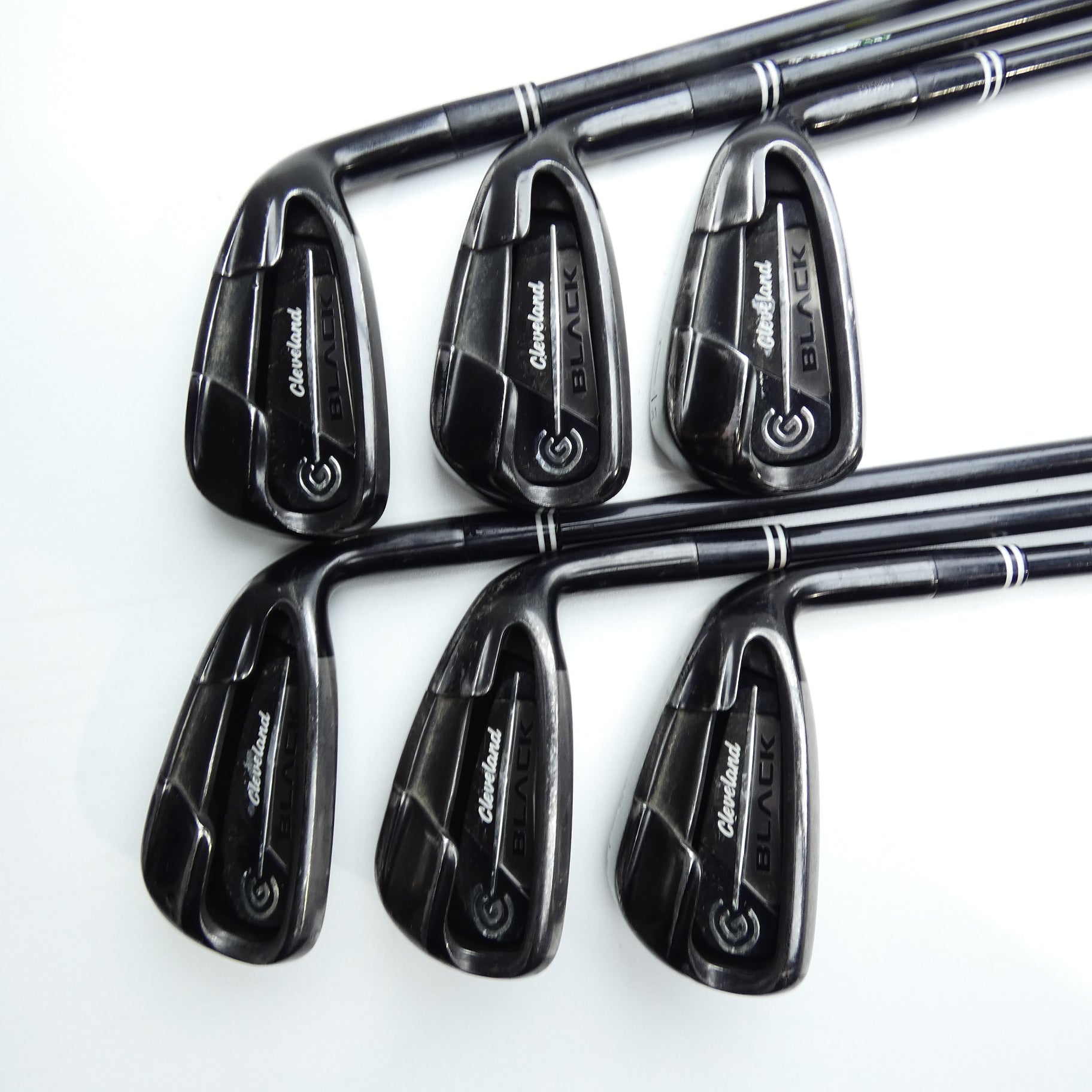 Used Cleveland CG Black 2012 Iron Set / 5 - PW / Regular Flex
