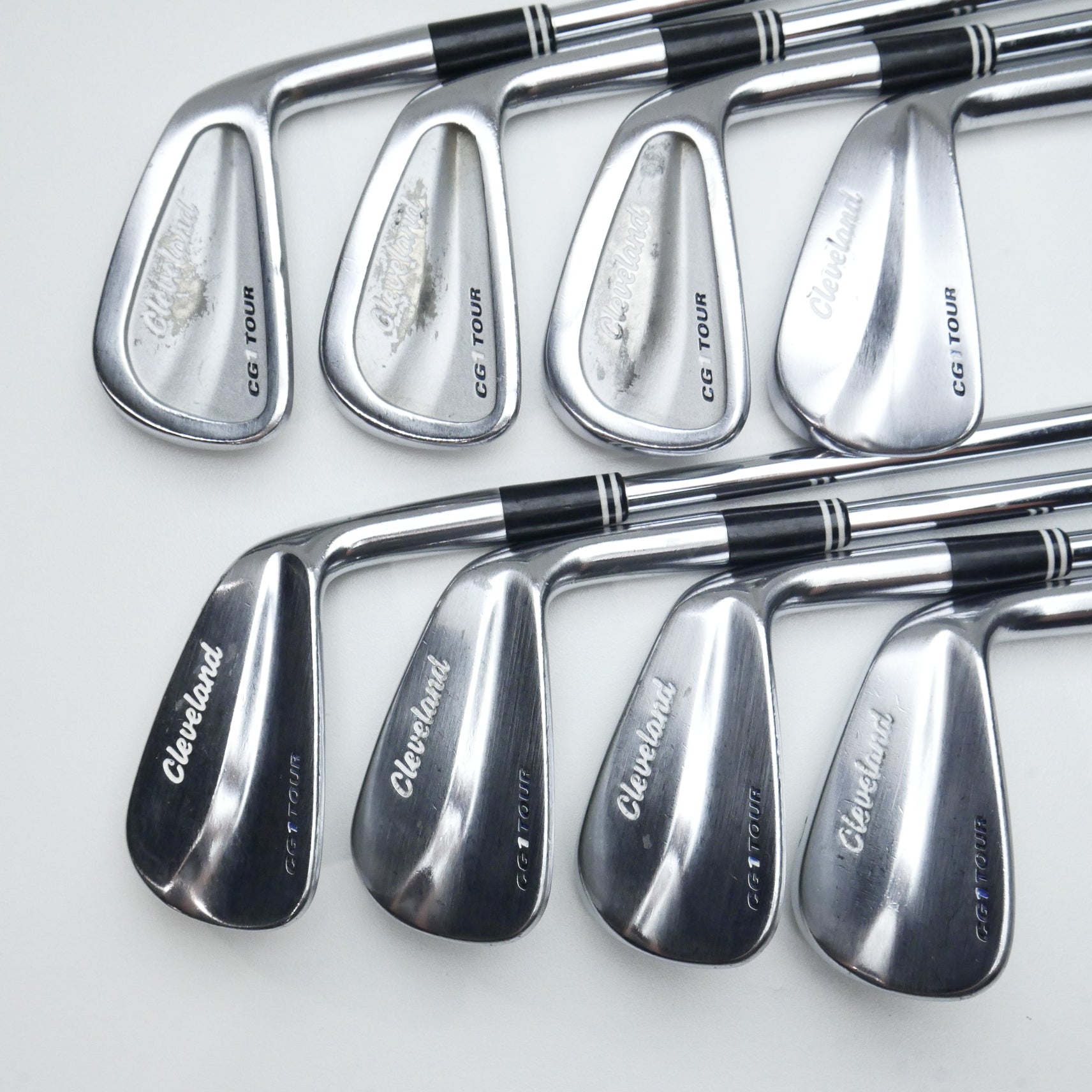 Used Cleveland CG1 Tour 2010 Iron Set / 3 - PW / Stiff Flex