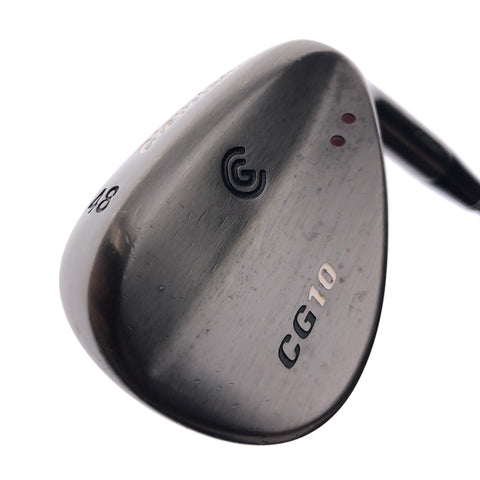 Used Cleveland CG10 Black Pearl Gap Wedge / 48.0 Degrees / Wedge Flex