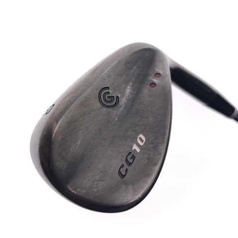 Used Cleveland CG10 Black Pearl Gap Wedge / 50.0 Degrees / Wedge Flex