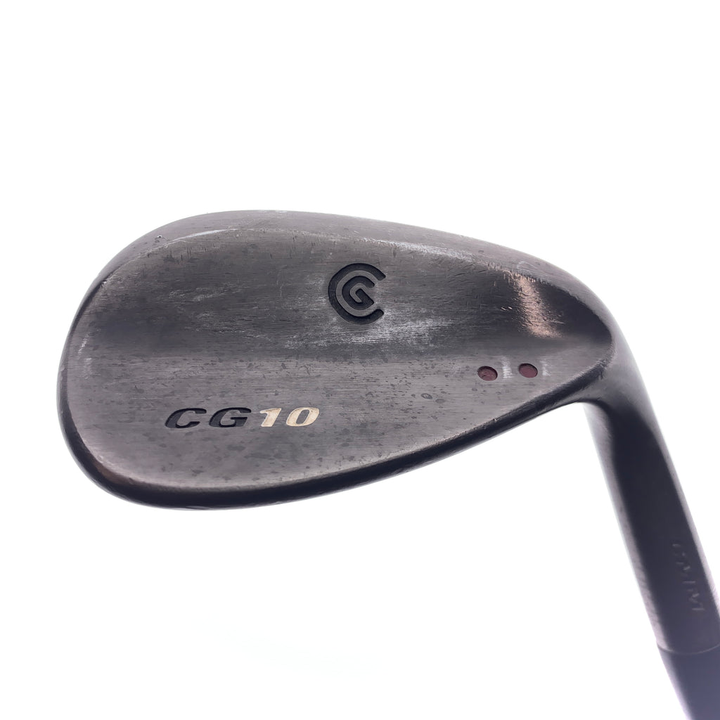 Used Cleveland CG10 Black Pearl Gap Wedge / 50.0 Degrees / Wedge Flex