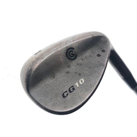 Used Cleveland CG10 Black Pearl Lob Wedge / 60.0 Degrees / Wedge Flex