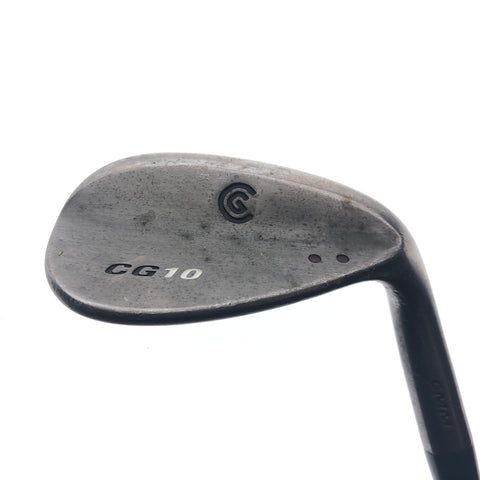Used Cleveland CG10 Black Pearl Lob Wedge / 60.0 Degrees / Wedge Flex