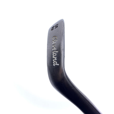 Used Cleveland CG11 Black Pearl Gap Wedge / 52.0 Degrees / Stiff Flex