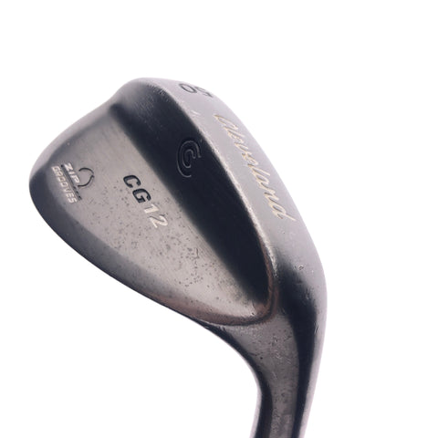 Used Cleveland CG12 Black Pearl Gap Wedge / 50.0 Degrees / Wedge Flex