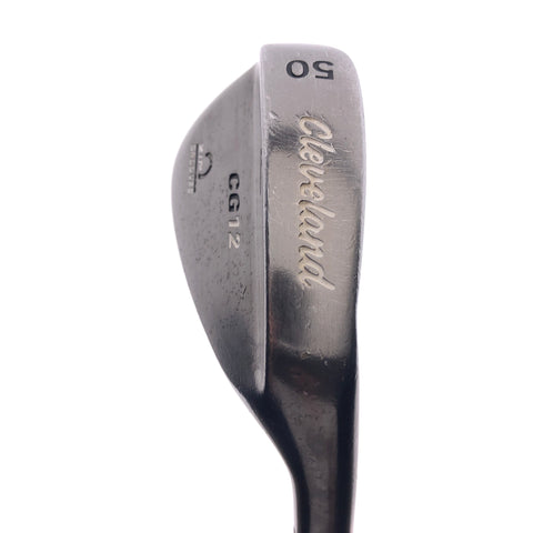 Used Cleveland CG12 Black Pearl Gap Wedge / 50.0 Degrees / Wedge Flex