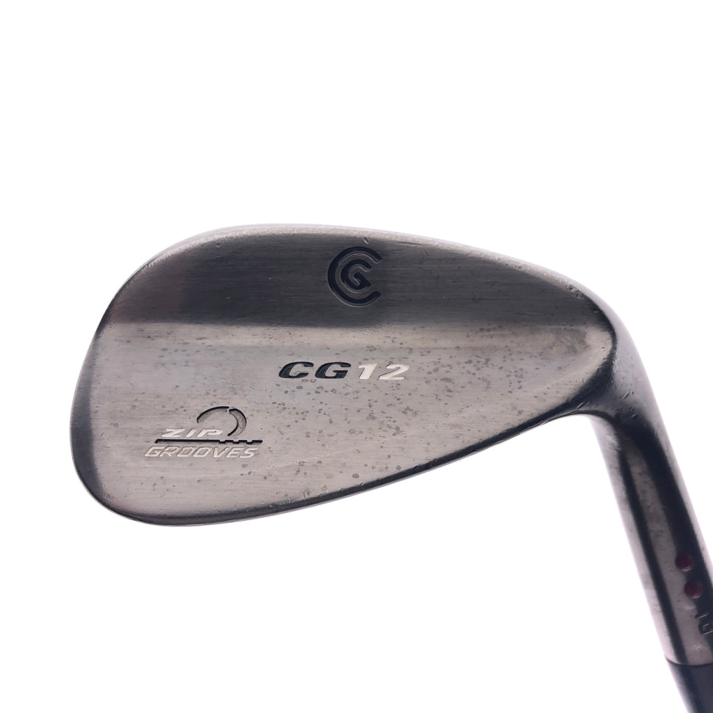 Used Cleveland CG12 Black Pearl Gap Wedge / 50.0 Degrees / Wedge Flex