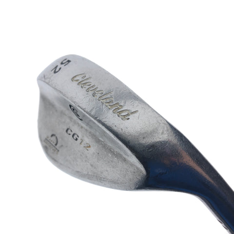 Used Cleveland CG12 Black Pearl Gap Wedge / 52.0 Degrees / Wedge Flex