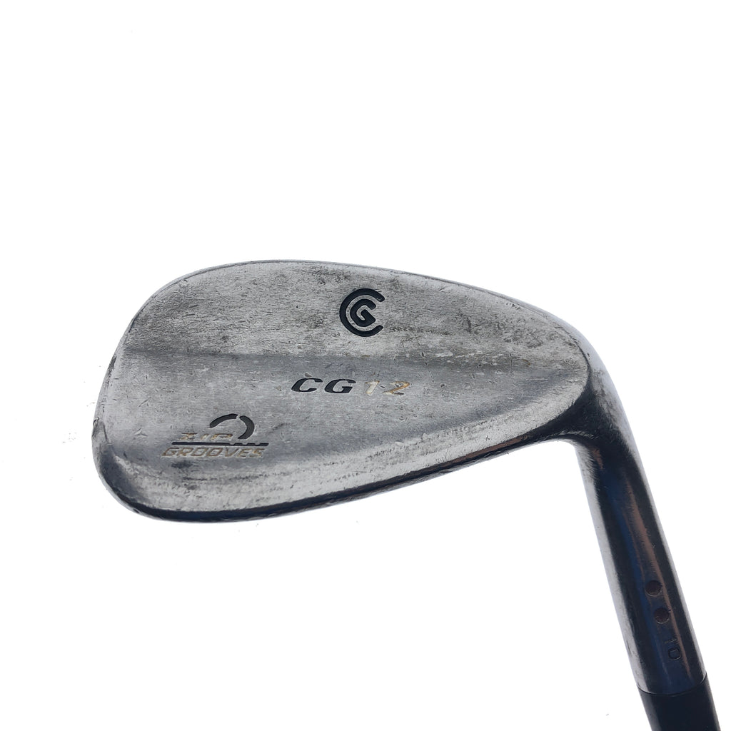 Used Cleveland CG12 Black Pearl Gap Wedge / 52.0 Degrees / Wedge Flex