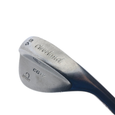 Used Cleveland CG12 Black Pearl Sand Wedge / 56.0 Degrees / Wedge Flex