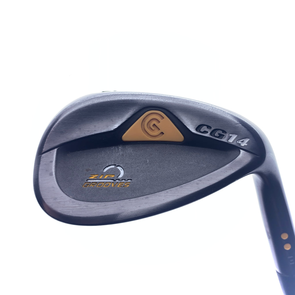 Used Cleveland CG14 Gunmetal Gap Wedge / 52.0 Degrees / Wedge Flex