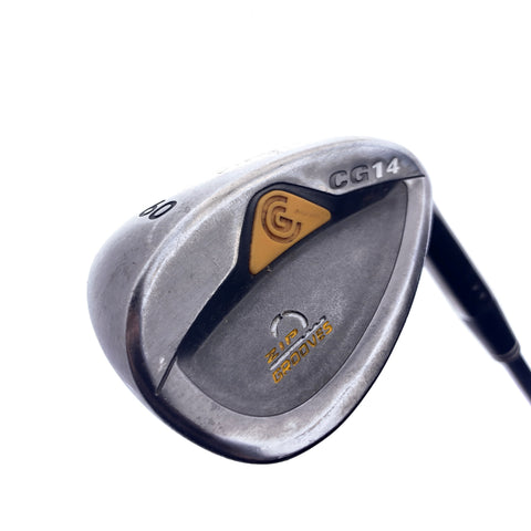 Used Cleveland CG14 Gunmetal Lob Wedge / 60.0 Degrees / Wedge Flex
