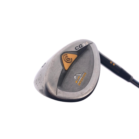 Used Cleveland CG14 Gunmetal Lob Wedge / 60.0 Degrees / Wedge Flex