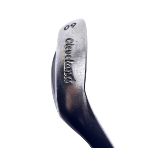 Used Cleveland CG14 Gunmetal Lob Wedge / 60.0 Degrees / Wedge Flex