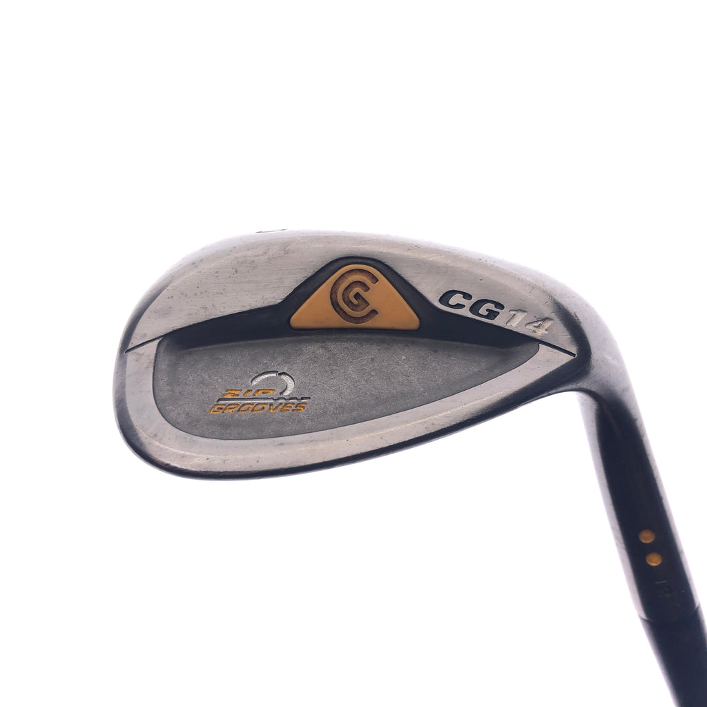 Used Cleveland CG14 Gunmetal Lob Wedge / 60.0 Degrees / Wedge Flex