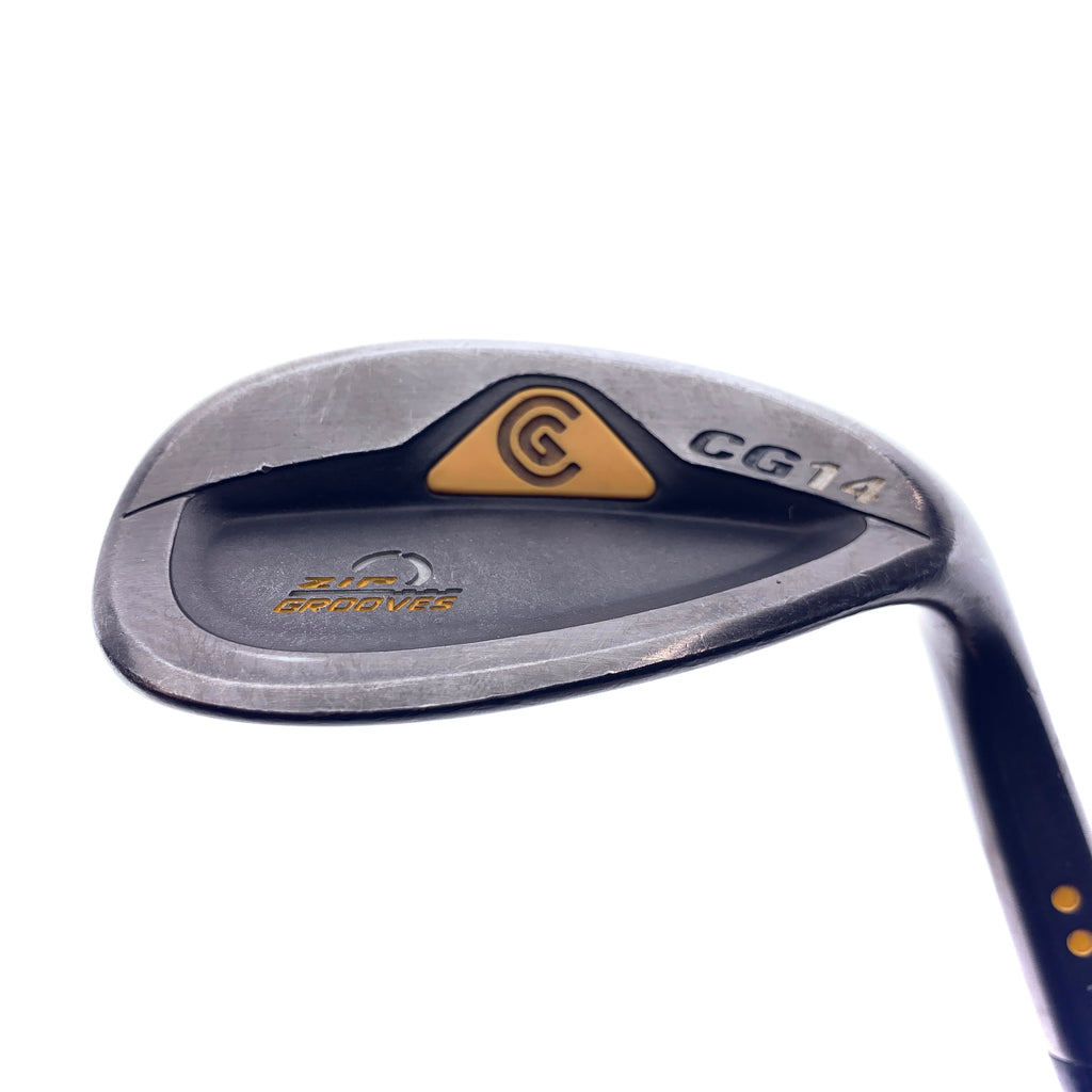 Used Cleveland CG14 Gunmetal Lob Wedge / 60.0 Degrees / Wedge Flex
