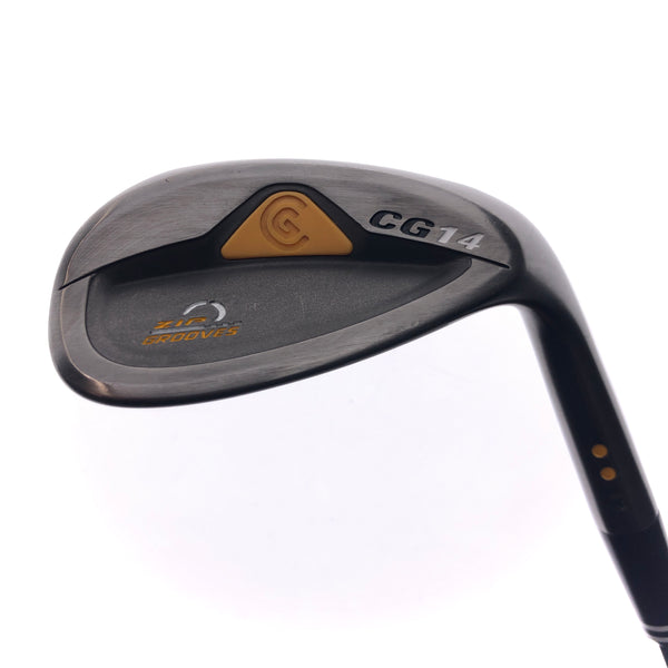Used Cleveland CG14 Gunmetal Lob Wedge / 60.0 Degrees / Wedge Flex
