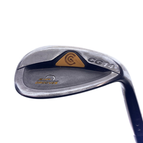 Used Cleveland CG14 Gunmetal Lob Wedge / 60.0 Degrees / Wedge Flex