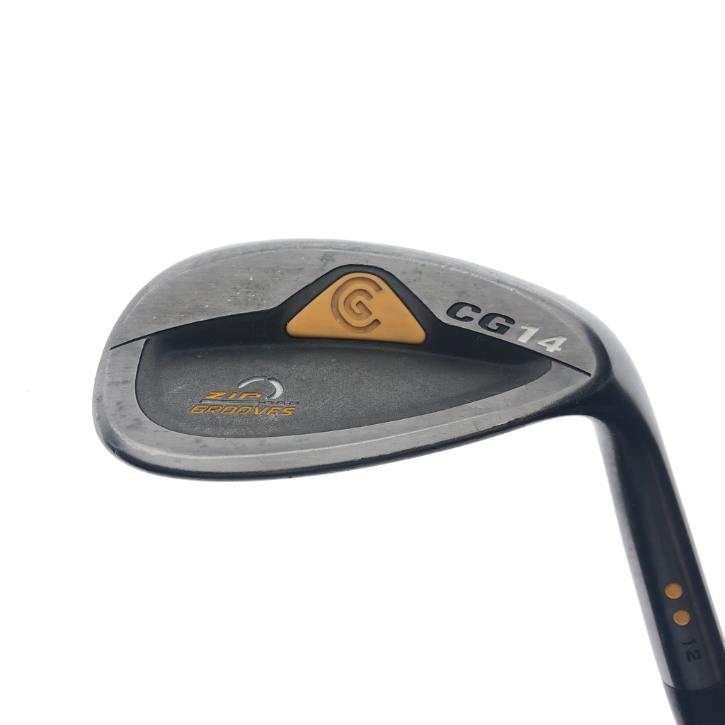 Used Cleveland CG14 Gunmetal Lob Wedge / 60.0 Degrees / Wedge Flex